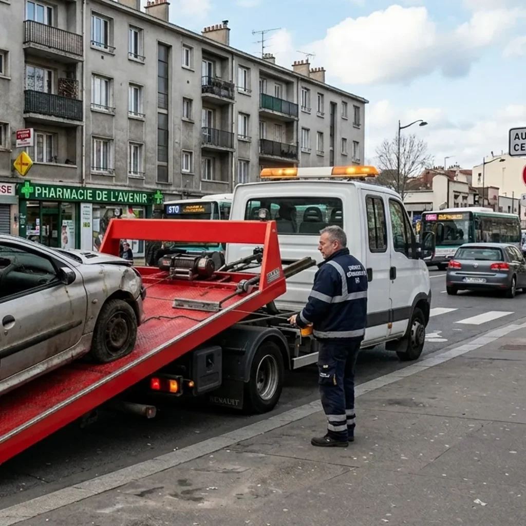 Enlèvement Épave 93