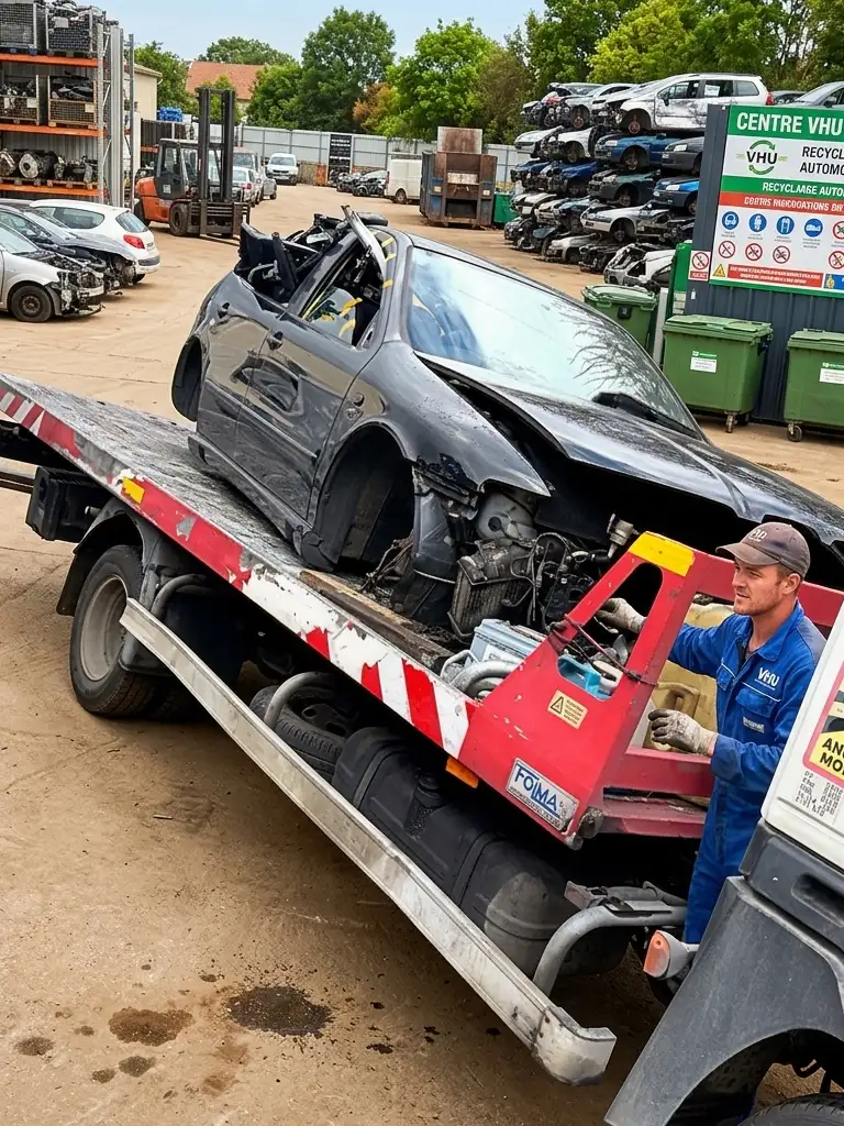 enlèvement d'épave gratuit à Paris